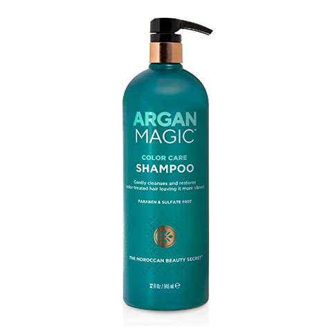 Extend the Life of Your Hair Color with Argan Magic Color Last Shampoo